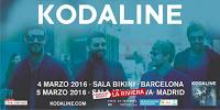 Kodaline, conciertos en España