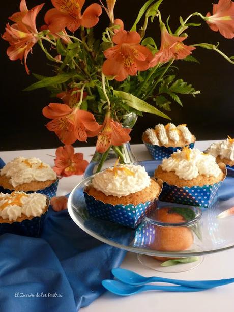 Cupcakes Naranja y Azahar