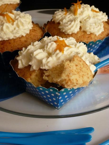 Cupcakes Naranja y Azahar