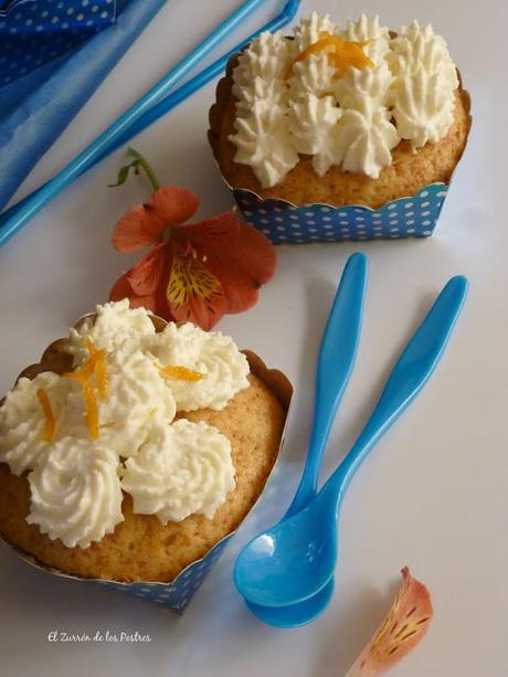 Cupcakes Naranja y Azahar