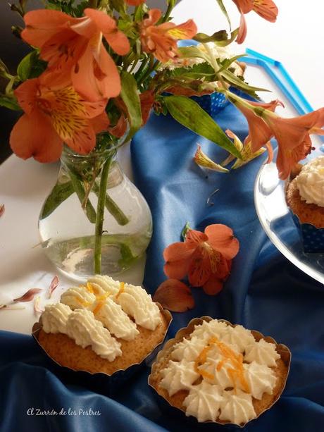 Cupcakes Naranja y Azahar