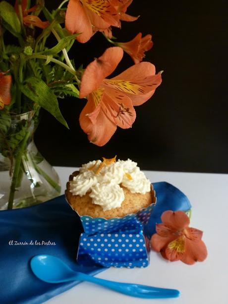Cupcakes Naranja y Azahar