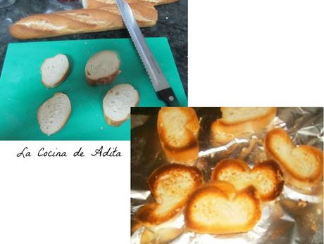 Tapa de pimientos asado con caballa