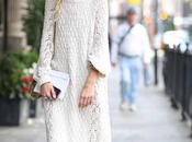 Street style inspiration; knit dress.-
