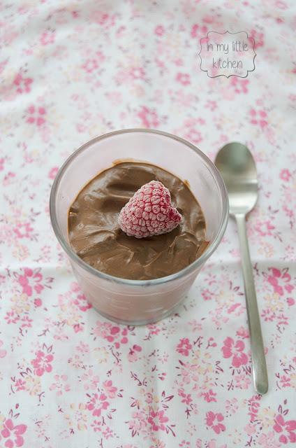 Crema de queso y chocolate