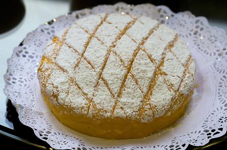 TARTA CAPUCHINA  O TARTA DE YEMA , LA CLÁSICA