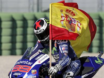 Jorge Lorenzo campeón del mundo de MotoGP