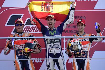 Jorge Lorenzo campeón del mundo de MotoGP