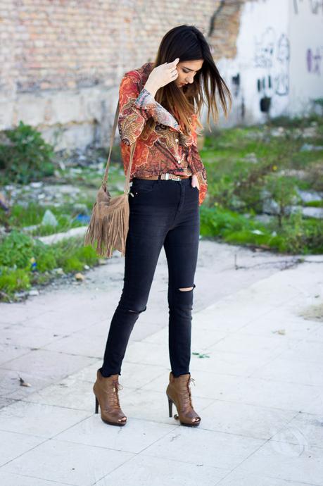 Seventies Print Shirt