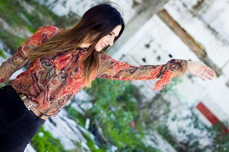 Seventies Print Shirt