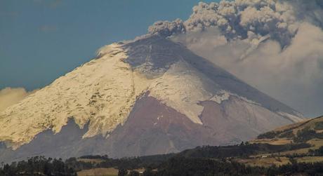 Cotopaxi humeante