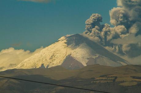 Cotopaxi humeante