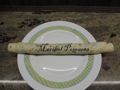 Wraps de nutella y coco.