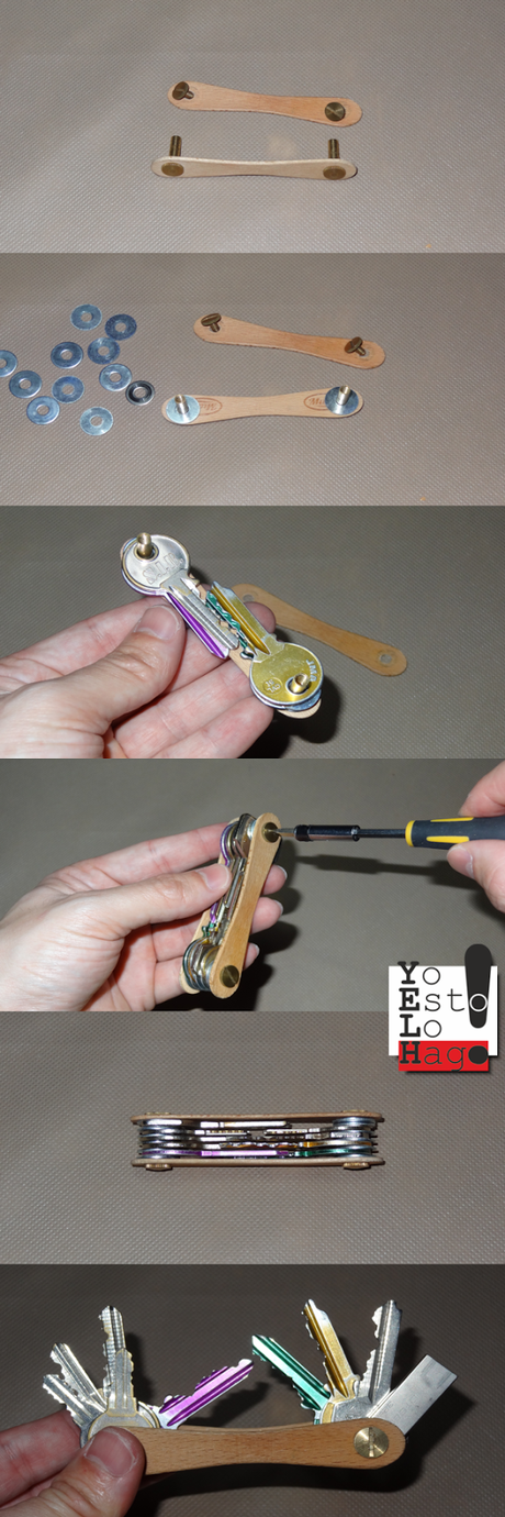 Cómo hacer un llavero tipo navaja Suiza Cómo hacer un llavero tipo navaja Suiza