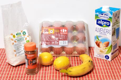 Tortitas/crepes de espelta