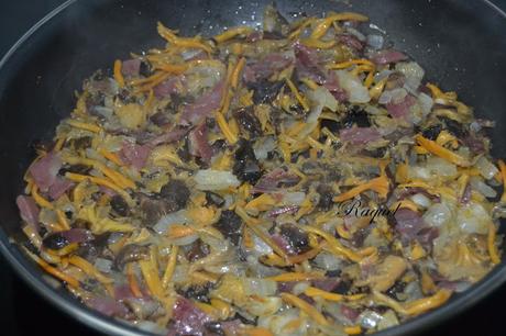 Tortilla de Camagrocs con Jamón y Cebolla