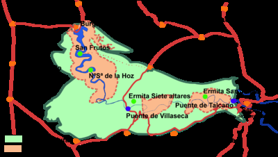 Hoces del Duratón y Ermita San Frutos