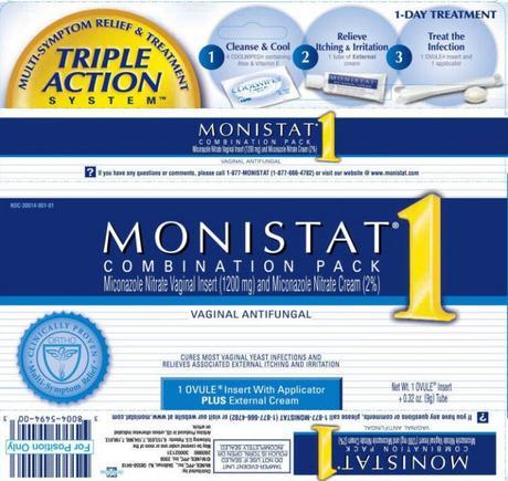 Los efectos secundarios de Monistat-1