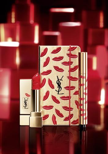 Yves Saint Laurent Apuesta Todo al Rojo Estas Navidades con su Colección Kiss & Love