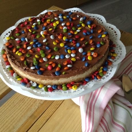 Tarta de queso de cumpleaños. Receta