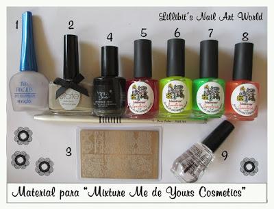 RETO COLORES 3 (Gris): Mixture Me de Yours Cosmetics