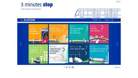 Alstom lanza una web pedagógica sobre el mundo del ferrocarril