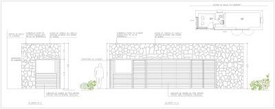 Proyecto de Zona Verde Pública - Construcciones y Elementos asociados (I) - Las construcciones