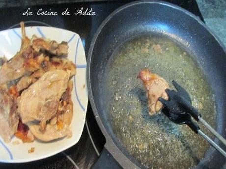 Chuletas de lechar, al orégano y tomillo