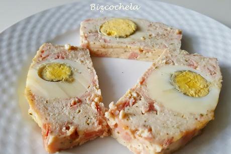 PASTEL DE POLLO Y HUEVO