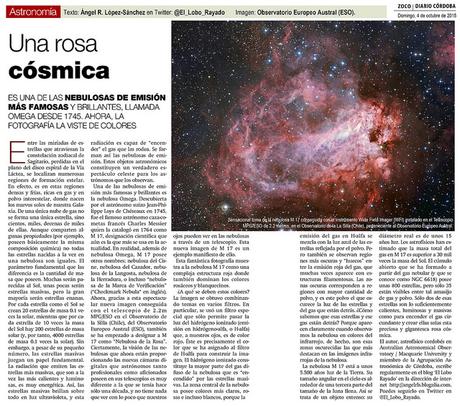 Zoco de Astronomía: Una rosa cósmica