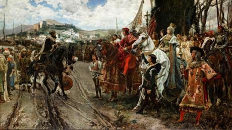 La rendición de Granada, de Francisco Padilla y Ortiz
