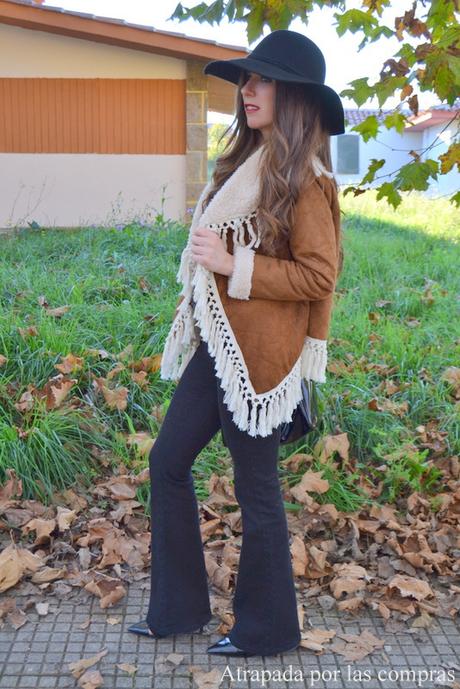 CHAQUETA DE ANTE FORRADA DE BORREGO