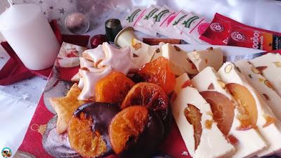 Mandarinas con chocolate confitadas