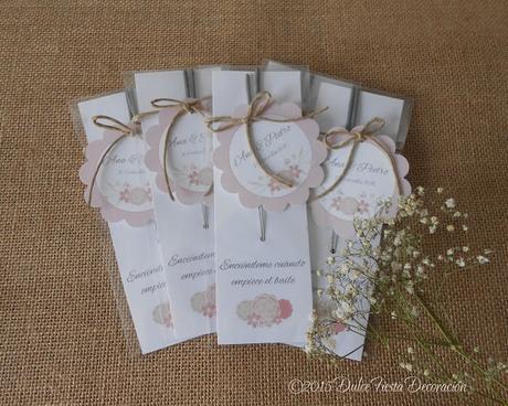 Detalles y decoración para una boda muy especial