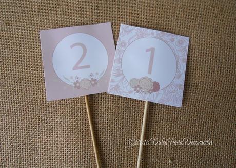 Detalles y decoración para una boda muy especial