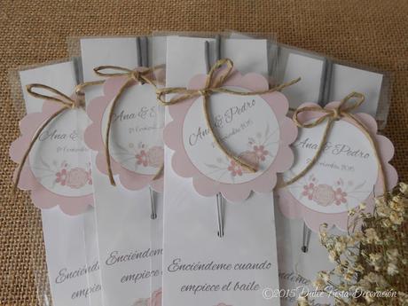 Detalles y decoración para una boda muy especial