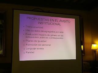 propuestas de mejora contra el Machismo y Violencia de Género