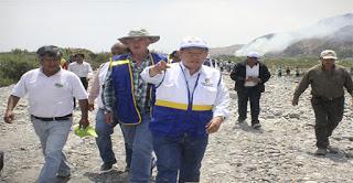 AVANZAN TRABAJOS DE DEFENSA RIBEREÑA EN RÍOS DE MALA Y CAÑETE…