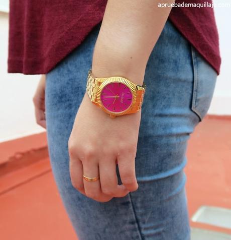 Relojes Pura Alegría Timeless Watches Imagen 1 del look con el reloj Bubblegum de Pura Alegría