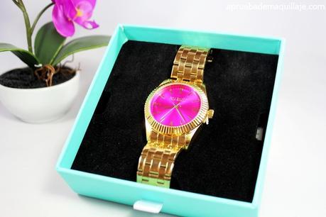 Relojes Pura Alegría Timeless Watches Packaging del reloj Bubblegum de Pura Alegría