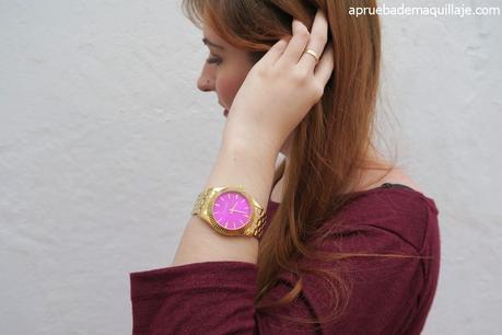 Relojes Pura Alegría Timeless Watches Imagen 2 del look con el reloj Bubblegum de Pura Alegría