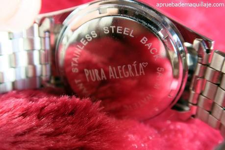 Relojes Pura Alegría Timeless Watches Trasera del reloj Arctic Summer de Pura Alegría