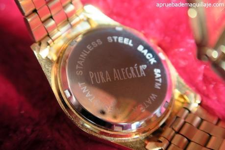 Relojes Pura Alegría Timeless Watches Trasera del reloj Bubblegum de Pura Alegría