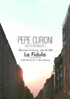 Concierto de Pepe Curioni  en La Fidula