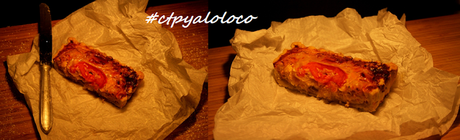 Quiche de tomate, cebolla y queso