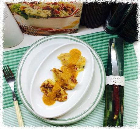 Pimientos rellenos de setas y langostinos Pimientos rellenos de setas y gambas 2