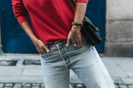 Pink_Sweater-LEvis_Vintage-Snake_Shoes-Chanel_Bag-Casual_Look-Outfit-Street_Style-Collage_Vintage-23