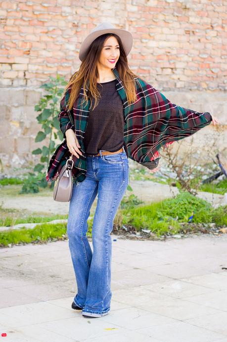 street style ponchos