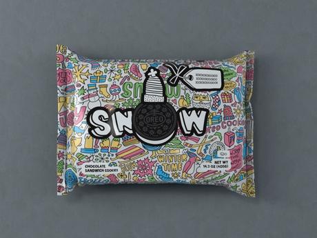 Oreo lanza un packaging para colorear estas Navidades