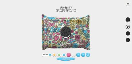 Oreo lanza un packaging para colorear estas Navidades